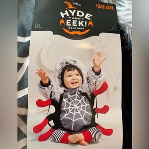 Infant Spider Halloween Costume size 12-18 months